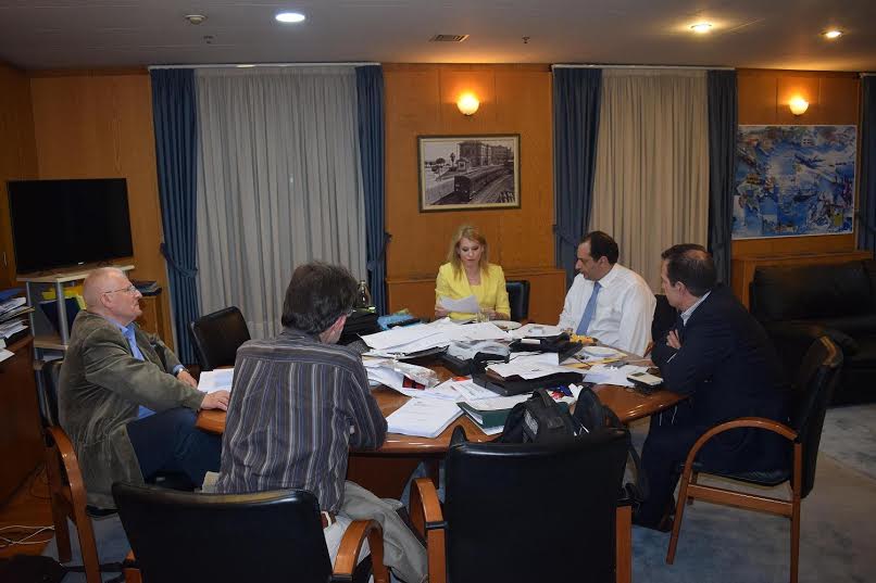 Συσκέψεις της Θ. Τζάκρη με τους συναρμόδιους Υπουργούς για την κατασκευή του φράγματος του Αλμωπαίου